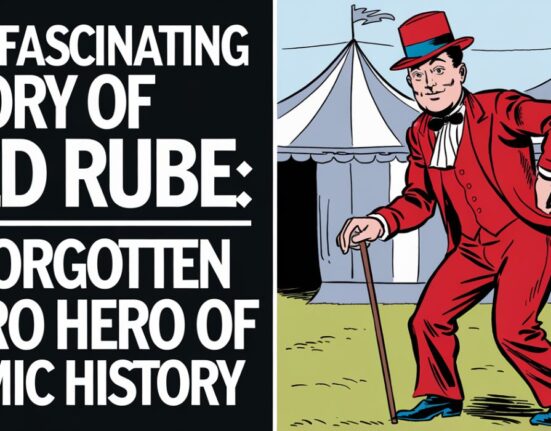 The Fascinating Story of Red Rube: A Forgotten Hero of Comic History
