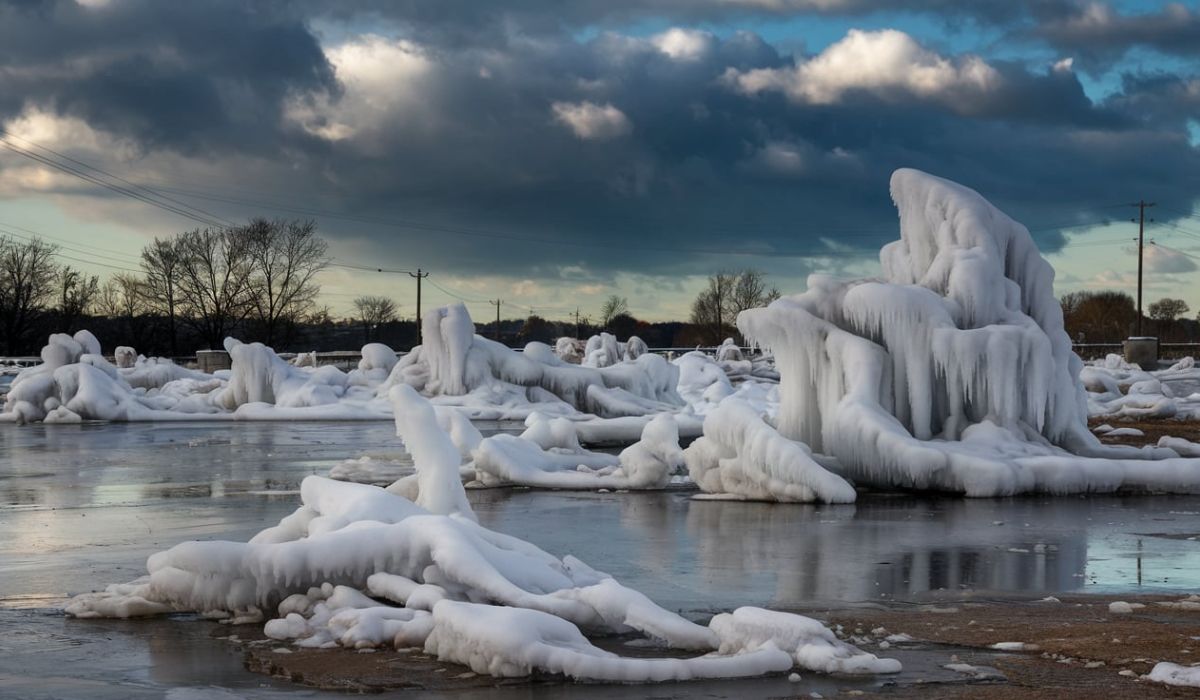 How Does Storm Ice Form?